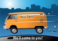 Axydent will come to your home or office